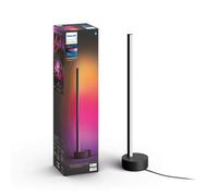 Philips Hue Signe White and Colour Ambiance Gradient Table Lamp [Black], Smart Bedroom Lighting with Bluetooth, Plug-in Lamp Works with Alexa, Google Assistant and Apple Homekit.