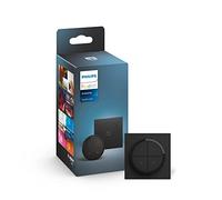 Philips Hue Tap Dial Switch [Black] Easy Smart Lighting Control. Indoor Home Lighting Automation, Set Scenes, Ambiance and Dimming.
