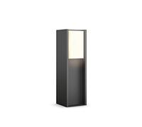 Philips Hue Turaco White LED Smart Outdoor Pedestal Light, For Garden and Patio. Works with Alexa, Google Assistant and Apple HomeKit