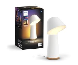Philips Hue Twilight Smart Sleep and Wake-Up Lamp, White & Color Light, Bluetooth Compatible, Voice Control with Alexa, Apple Home & Google Assistant