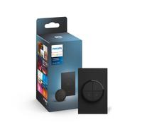 Philips Hue Wall Tap Dial Light Switch Portable Black 1 Pack Exclusively for Philips Hue Smart Lights Smart Home Easy