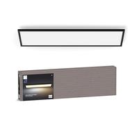 Philips Hue White Ambiance Aurelle Smart LED Panel Light [120x30cm - Black] for Indoor Home Smart Lighting, Wall, Ceiling, Bedroom, Livingroom, New Generation