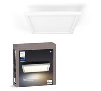 Philips Hue White Ambiance Aurelle Smart LED Panel Light Inc. Dimmer Switch [30x30cm - White] for Indoor Home Smart Lighting, Wall, Ceiling, Bedroom, Livingroom, New Generation