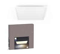 Philips Hue White Ambiance Aurelle Smart LED Panel Light Inc. Dimmer Switch [60x60cm - White] for Indoor Home Smart Lighting, Wall, Ceiling, Bedroom, Livingroom, New Generation
