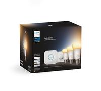 Philips Hue White Ambiance E27 Starter Set with Smart Button 3 x 800 lm 75 W
