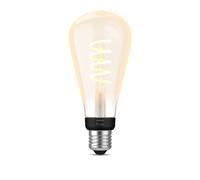Philips Hue White Ambiance Filament ST72 Giant Smart Bulb [E27 Edison Screw] with Bluetooth. Works with Alexa, Google Assistant and Apple HomeKit