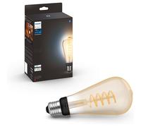 Philips Hue White Ambiance Filament ST72 Giant Smart Light Bulb [E27 Edison Screw] with Bluetooth. Works with Alexa, Google Assistant and Apple Homeki