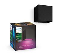 Philips Hue White and Color Ambiance Resonate Outdoor Wall Light, Dimmable, 16 Million Colours, Controllable via App, Compatible with Amazon Alexa (Echo, Echo Dot)