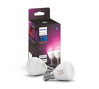 Philips Hue White & Colour Ambiance E14 5.1W, set of 2