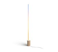 Philips Hue White and Colour Ambiance Signe gradient floor lamp - Oak