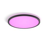 Philips Hue White and Colour Ambiance Tento round WCA LED ceiling panel 42.1 cm black - Black
