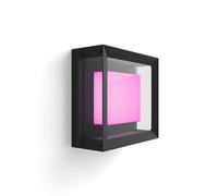 Philips Hue Econic White and Colour Ambiance Led Smart Garden Wall Light [Square Porch Light], Works with Alexa, Google Assistant and Apple Homekit