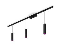 Philips Hue White & Color Amb. Perifo Set of 3 Pendant Lights, Dimmable, 16 Million Colours, Controllable via App, Compatible with Amazon Alexa, Apple HomeKit & Google Assistant, Black