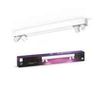 Philips Hue White & Colour Ambiance Smart Centris Smart 4 Light LED Ceiling Spotlight, White
