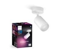 Philips Hue White & Color Ambiance Fugato Spot 1 FLG. White 1x350lm, dimmable, 16 Million Colours, app-controllable, Compatible with Amazon Alexa (Echo, Echo Dot)