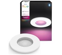 Philips Hue White & Color Ambiance Xamento recessed spotlights 1 Pack, dimmable Bathroom Lights for Hue Lighting System with 16 Million Colours, Intelligent Light Control via Voice and app, White