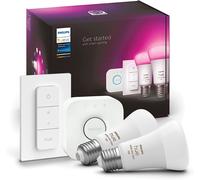 Philips E27 Led Cool White & Warm White A60 Non-Dimmable Smart Lighting Starter Kit