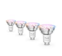 Philips Hue White & Colour Ambiance Essential Gu10 - Smart Spotlight - 345 Lm - 4.7w - 4-pack