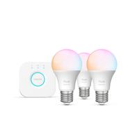 Philips Hue White & Colour Ambiance Essential Starter Kit: 3 E27 Smart Bulbs (806 Lm)