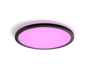 Philips Hue White & Colour Ambiance Tento Round Wca Led Ceiling Panel 54.2 Cm Black