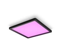 Philips Hue White & Colour Ambiance Tento Square Ceiling Panel - Medium - Black