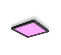 Philips Hue White & Colour Ambiance Tento Square Ceiling Panel - Small - Black