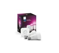 Philips Hue White and colour ambience Starter kit: 2 E27 smart bulbs (1100)