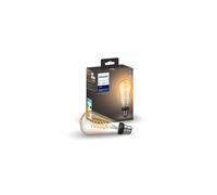 Philips Hue White Filament Single Smart LED Giant ST64 [ST72] Bulb [B22 Bayonet Cap] with Bluetooth, Compatible with Alexa, Google Assistant, Apple