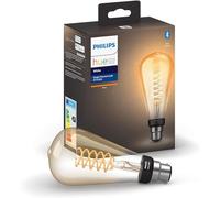 Philips Hue White Filament Single Smart LED Giant ST64 [ST72] Bulb [B22 Bayonet Cap] with Bluetooth, Compatible with Alexa, Google Assistant, Apple HomeKit