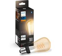Philips Hue White Filament ST64 Smart Light Bulb [E27 Edison Scew] 1 Pack