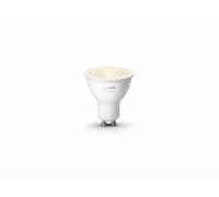 Philips Hue White Single Smart SpotLight Bulb LED [GU10 Spot] with Bluetooth, Works with Alexa and Google Assistant, and Apple HomeKit