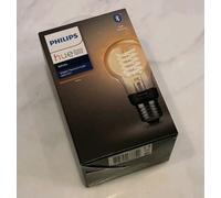 Philips Hue White Filament Single Smart LED Bulb [E27 Edison Screw] with Bluetooth, Works with Alexa and Google Assistant