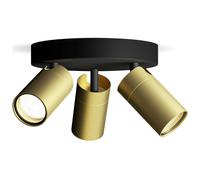 Philips Idris Ceiling Floodlight GU10 Gold IP44 Bathroom Safe