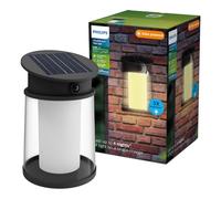 Philips LED solar outdoor wall light Juda UE, sensor, IP44