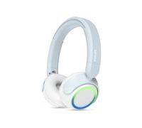 Philips K4200 Wireless Headphones for School, Kids Headphones with Cord, Customizable Ear Cups, Durable and Foldable, Ultra Lightweight, Built-in Mic, On-Ear Girls Boys Toddler Headphone, Blue