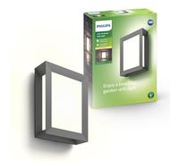 Philips Karp Outdoor Wall Light LED Lantern Anthracite Grey Garden Porch IP44