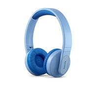 Philips Kids Wireless On-Ear Headphones, Volume Limited Wireless Bluetooth Kids Headphones, Children Wireless Headphones, 28 Hours Play Time, Colourful Design & Lightweight, Blue with Lights