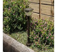 Philips Kyna LED solar path light, black, with sensor, IP44