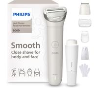 Philips Lady Shaver Series 8000 Cordless Wet & Dry For Women - White (BRL159/00)