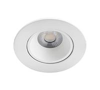 Philips LED Abrosa Bathroom Spotlight 2700K 9W IP44 [Warm White - White] for Indoor Lighting, Bathroom and Kitchen