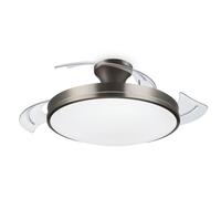 Philips LED Atlas DC Fan ceiling 28W+35W TW Nickel