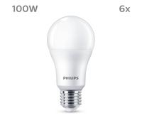 Philips LED bulb E27 13W 1521lm 4000K matt x6
