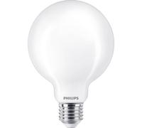 Philips LED Premium Frosted G93 Globe Light Bulb [E27 Edison Screw] 7W - 60W Equivalent, Warm White (2700K), Non Dimmable