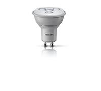 Philips GU10 LED Spotlight Dimmable Light Bulb, 4.5 W - Warm White
