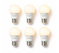 Philips 8W ES LED Classic Non-Dimmable Bulb, Pack of 6