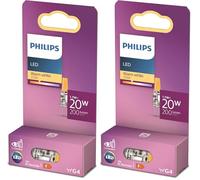 Philips LED Capsule 20W Capsule G4 2700K 200lm 15000h (Pack of 2)