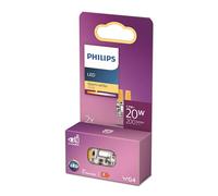 Philips LED Capsule 20W Capsule G4 x2 2700K 200lm 15000h