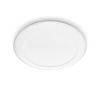 Philips LED Cinnabar Ceiling Light 2700K 16W [Warm White - White] for Diffused Indoor Home Lighting, Livingroom and Bedroom