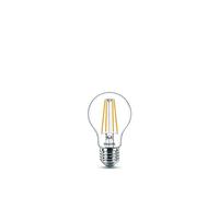 Philips LED Classic A60 Clear Light Bulb [E27 Edison Screw] 8.5W - 75W Equivalent, Cool White (4000K), Non-Dimmable 929002025555