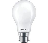 Philips LED Classic A60 Frosted Light Bulb [B22 Bayonet Cap] 40W, Warm White 2700K, Non Dimmable